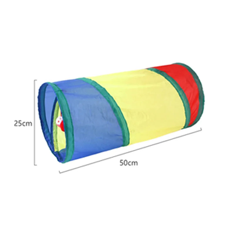 Interactive Cat Play Tunnel